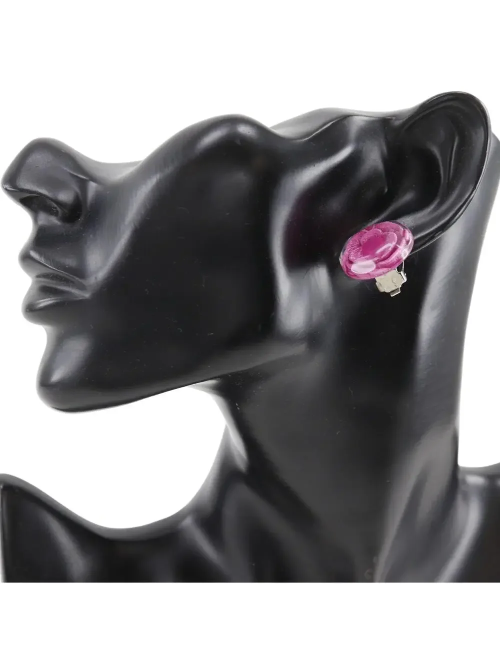 Chanel Camellia Clip-On Earrings #327465C50B
